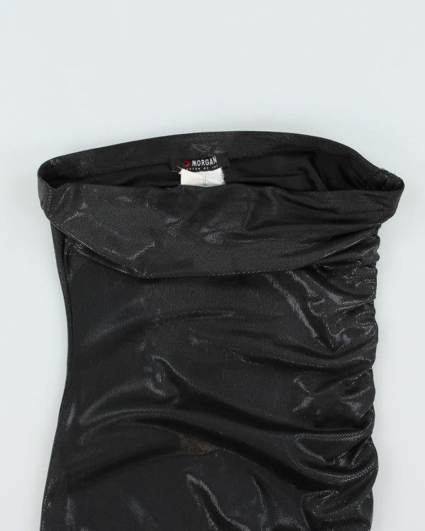 Vintage Y2k 00s Morgan De Toi Strapless Ruched Dress - S
