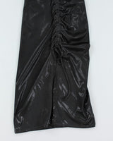 Vintage Y2k 00s Morgan De Toi Strapless Ruched Dress - S