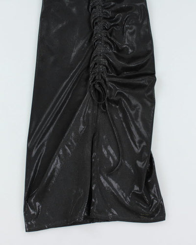 Vintage Y2k 00s Morgan De Toi Strapless Ruched Dress - S