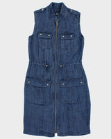 Tommy Hilfiger Light Denim Cargo Dress - S