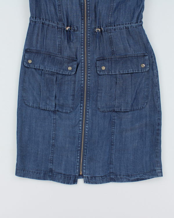 Tommy Hilfiger Light Denim Cargo Dress - S