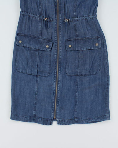 Tommy Hilfiger Light Denim Cargo Dress - S