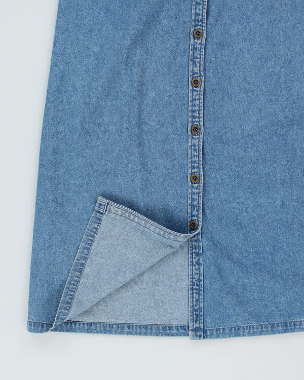 Vintage Khakis International Design Denim Dress - M