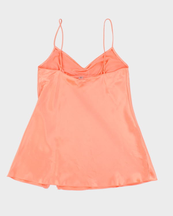 Y2k 00s La Senza Orange Slip Dress - L