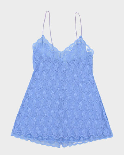 La Senza Purple Lace Slip - XL