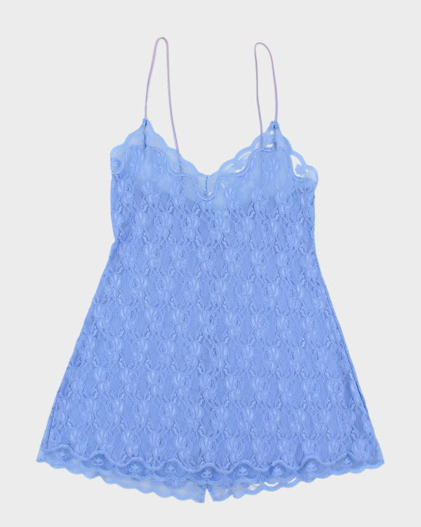 La Senza Purple Lace Slip - XL