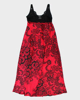 Y2k 00s In Bloom Floral Maxi Slip Dress - M