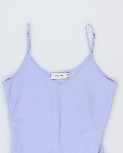 Coach Lilac Slip Dress - S