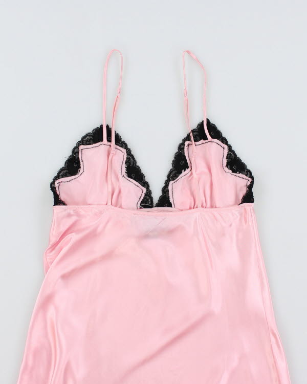Y2k 00s La Senza Pink Slip Dress - S