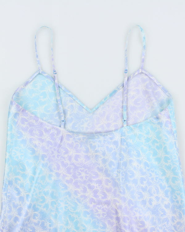 Y2k 00s Floral Slip Dress - S