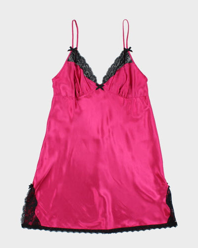 Y2k 00s La Senza Pink Slip Dress - L