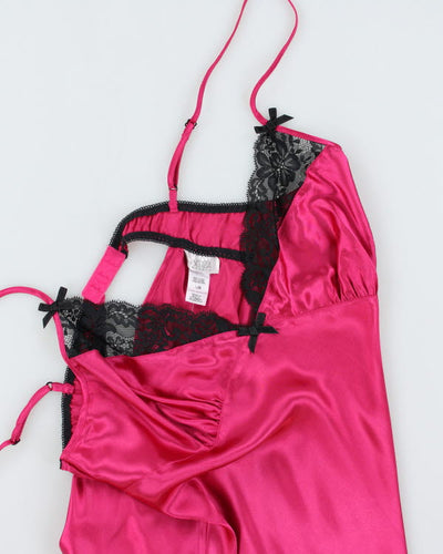 Y2k 00s La Senza Pink Slip Dress - L