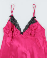 Y2k 00s La Senza Pink Slip Dress - L