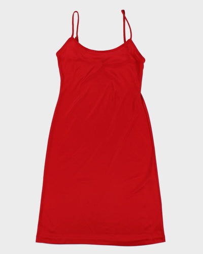 Y2k 00s Betsey Johnson Red Dress - S