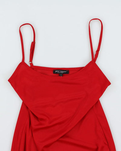 Y2k 00s Betsey Johnson Red Dress - S