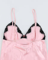 Y2k 00s La Senza Pink Slip Dress - S