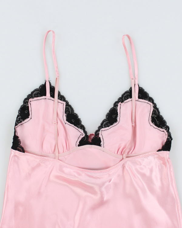 Y2k 00s La Senza Pink Slip Dress - S