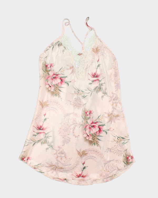 Y2K 00s Ashley Taylor Floral Slip - L