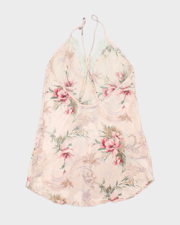Y2K 00s Ashley Taylor Floral Slip - L