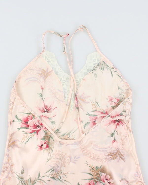 Y2K 00s Ashley Taylor Floral Slip - L