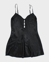 Y2K 00s La Senza Lace-up Slip - S
