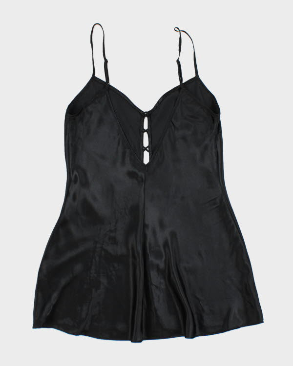 Y2K 00s La Senza Lace-up Slip - S