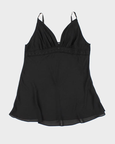 Vintage Jones New York Black Slip Dress - XL