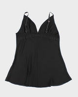 Vintage Jones New York Black Slip Dress - XL