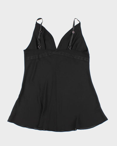 Vintage Jones New York Black Slip Dress - XL