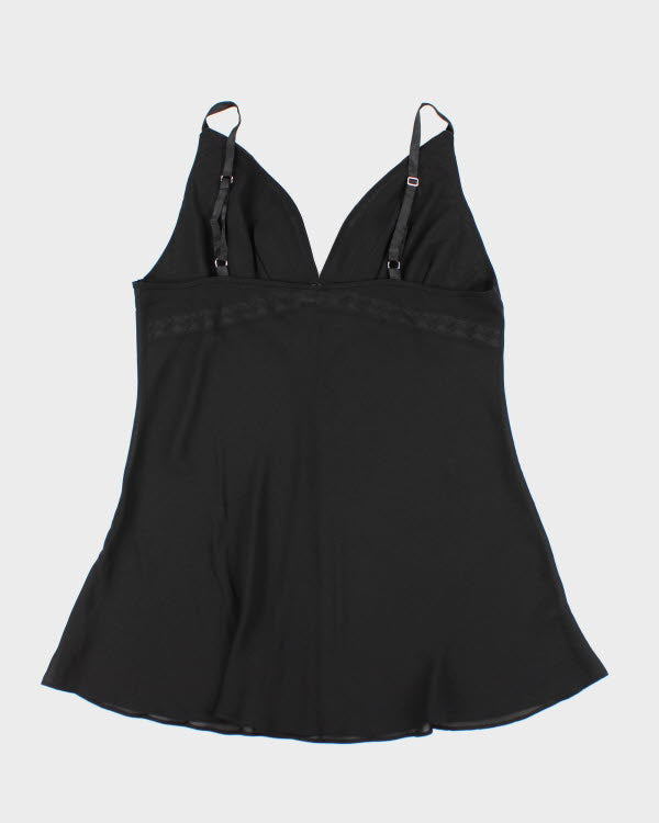 Vintage Jones New York Black Slip Dress - XL