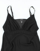 Vintage Jones New York Black Slip Dress - XL