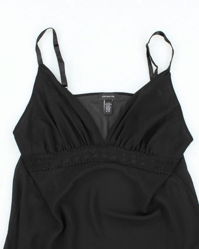 Vintage Jones New York Black Slip Dress - XL
