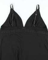 Vintage Jones New York Black Slip Dress - XL