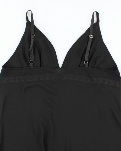 Vintage Jones New York Black Slip Dress - XL