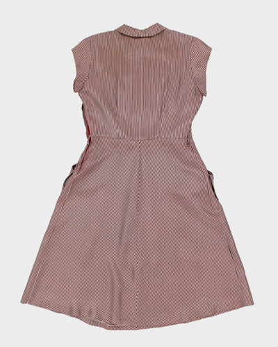Vintage 1940s Teena Paige Dress - M