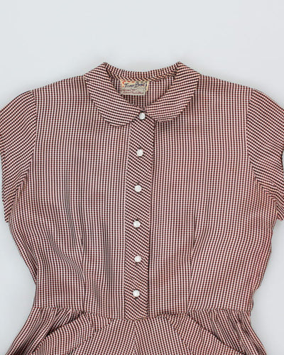 Vintage 1940s Teena Paige Dress - M