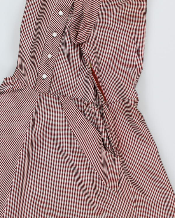 Vintage 1940s Teena Paige Dress - M