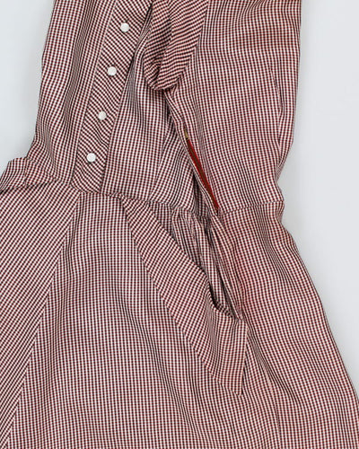 Vintage 1940s Teena Paige Dress - M
