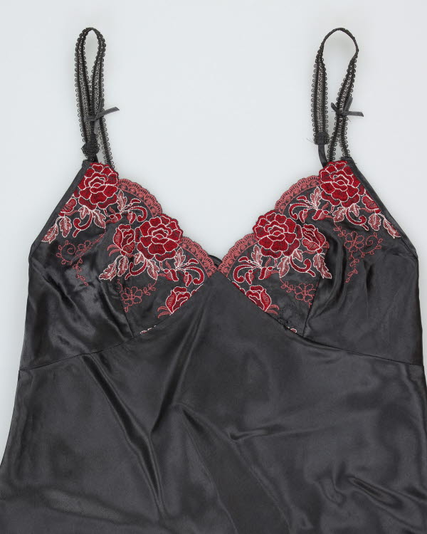 Y2k 00s Grey Slip Dress - S