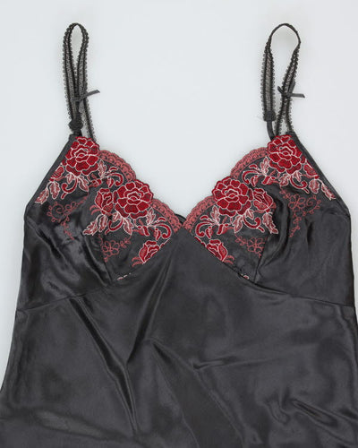 Y2k 00s Grey Slip Dress - S