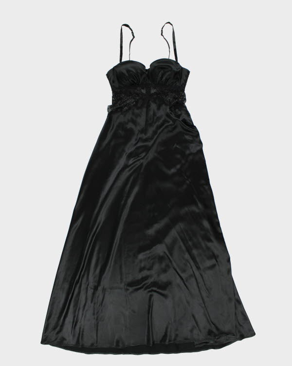 Y2k 00s La Senza Black Slip Dress - S