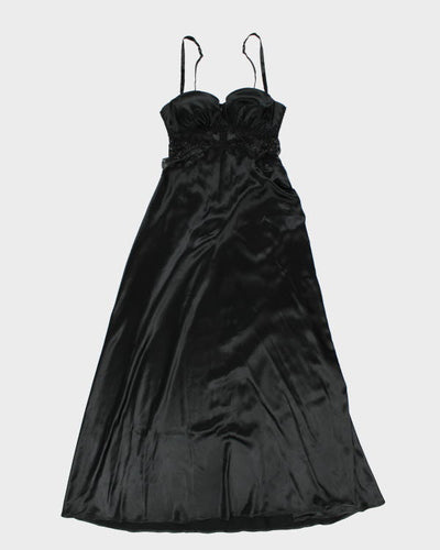 Y2k 00s La Senza Black Slip Dress - S