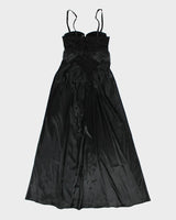 Y2k 00s La Senza Black Slip Dress - S