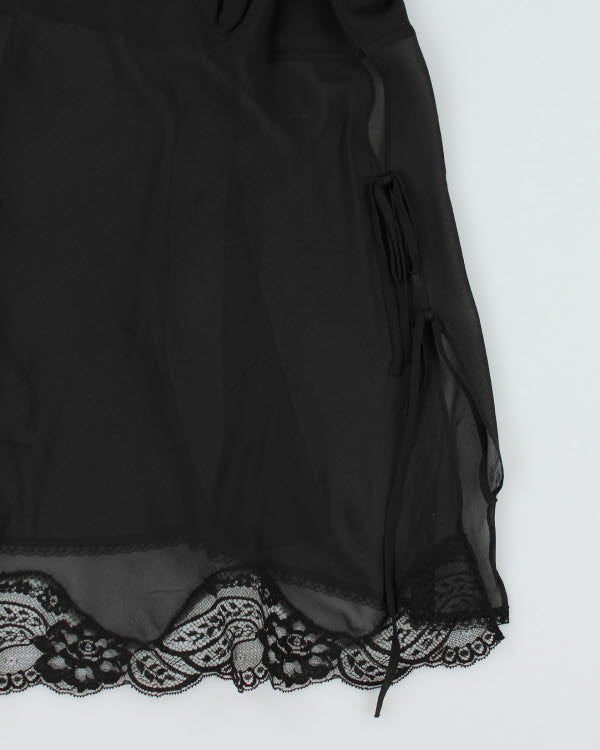 Vintage Y2k 00s Victoria's Secret Silk Slip Dress - M