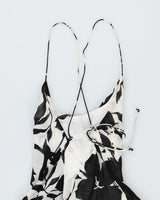 Y2k 00s Floral Backless Dress - S