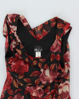 Vintage Y2k 00s Floral Dress - S