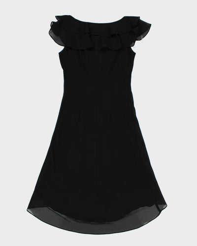 Y2k 00s Laura Black Dress - M