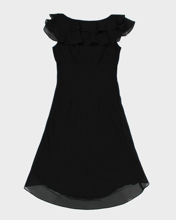 Y2k 00s Laura Black Dress - M