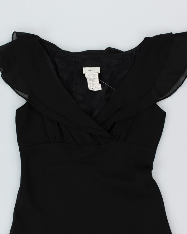 Y2k 00s Laura Black Dress - M