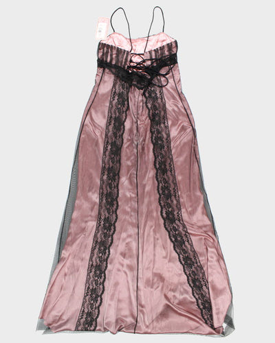 Deadstock Scene Lace-up Dress - S